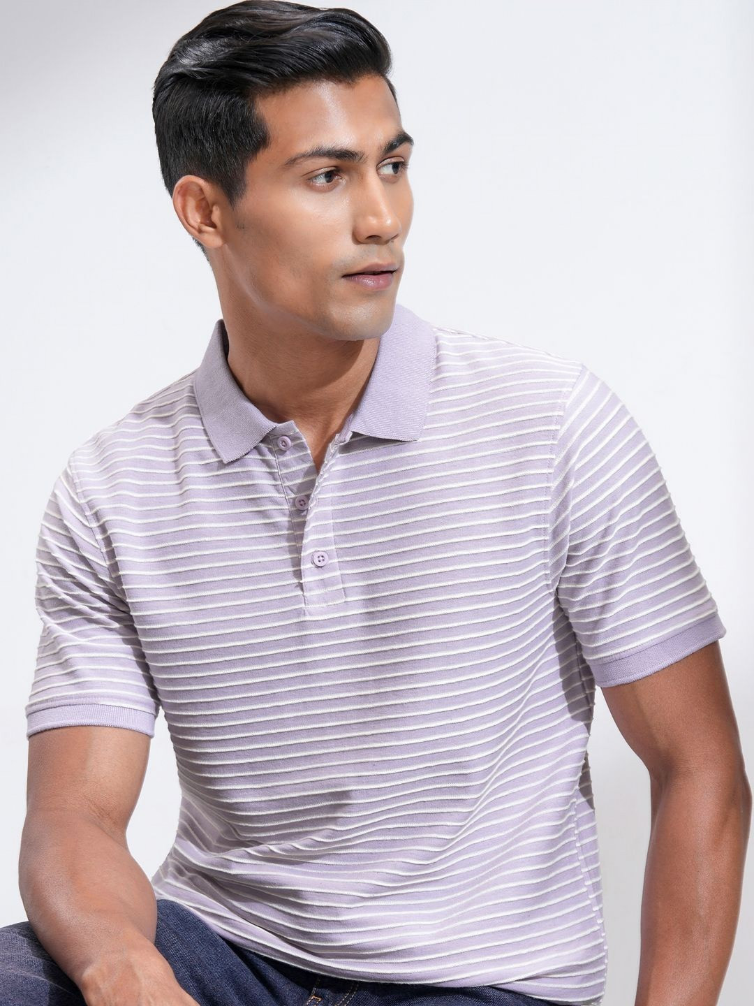 

HIGHLANDER Men Oversized Drop Shoulder T-shirt, Blue