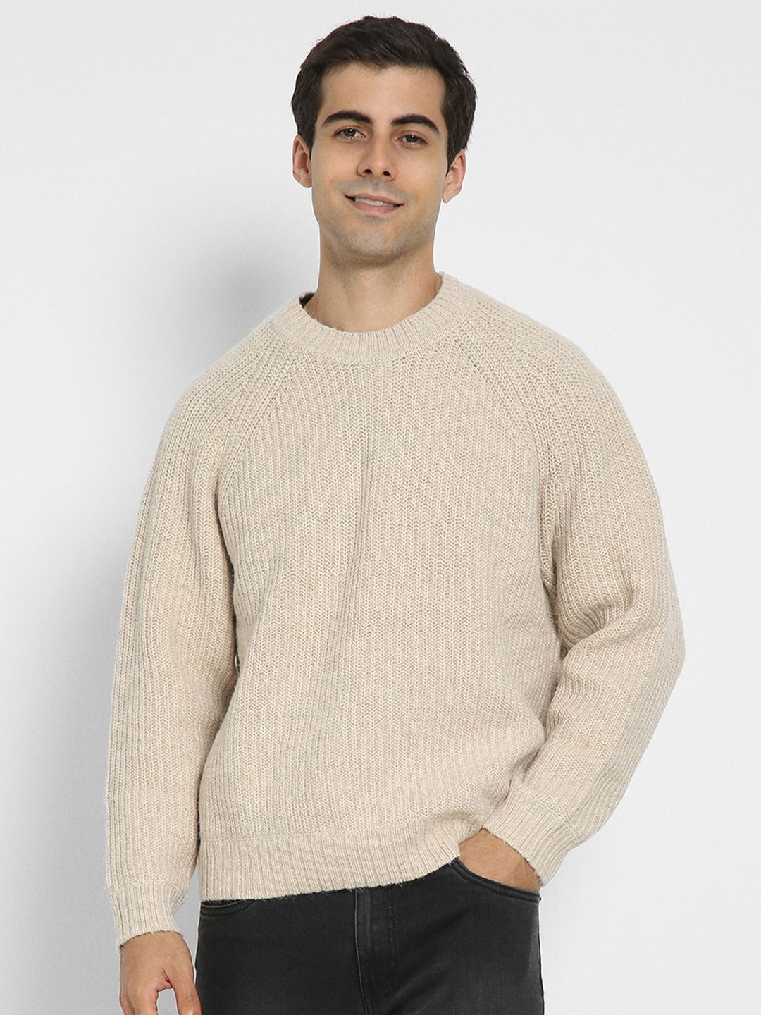 

AMERICAN EAGLE OUTFITTERS Men Pullover, Beige