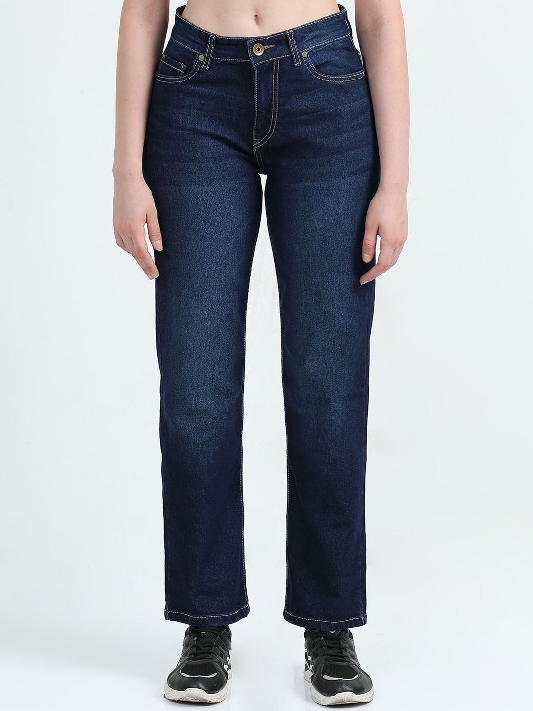 

ALTIVA Women Comfort Fit High-Rise Stretchable Jeans, Blue