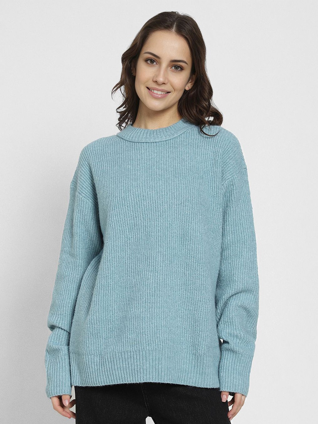 

AMERICAN EAGLE OUTFITTERS Women Pullover Sweater, Blue