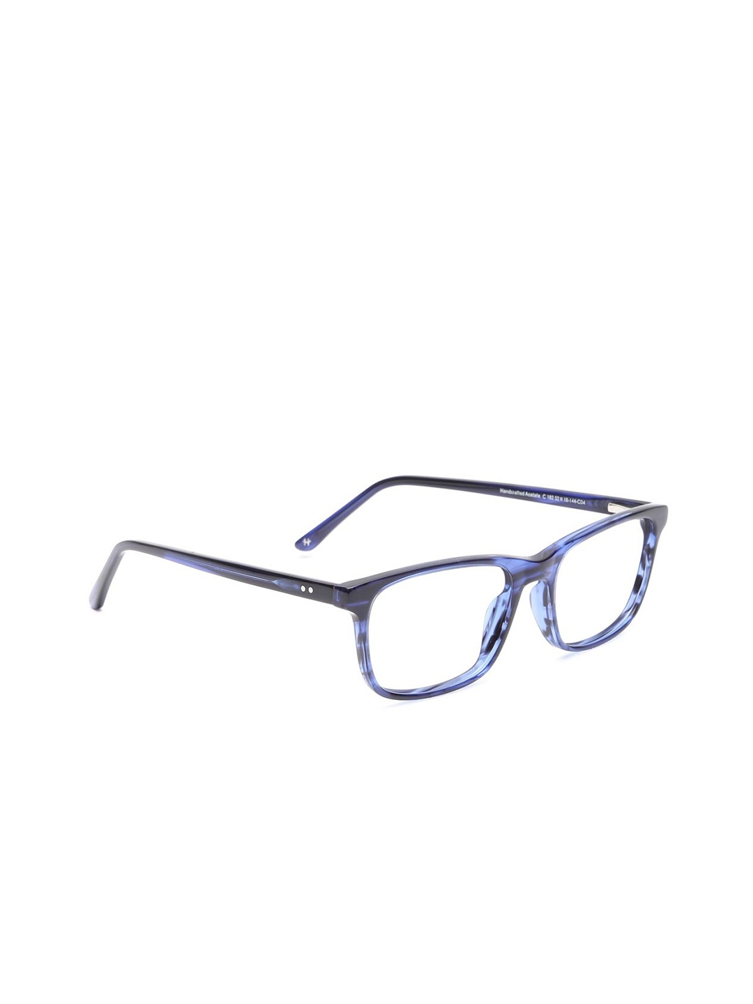 

Specsmakers Unisex Abstract Full Rim Square Frames, Blue