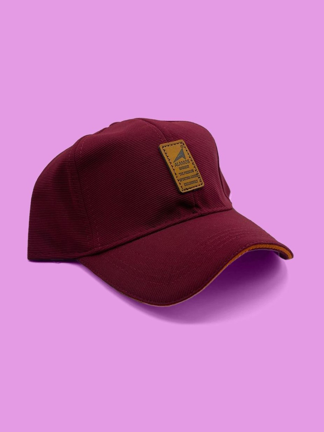 

Alamos Men Patch Baseball Cap, Maroon