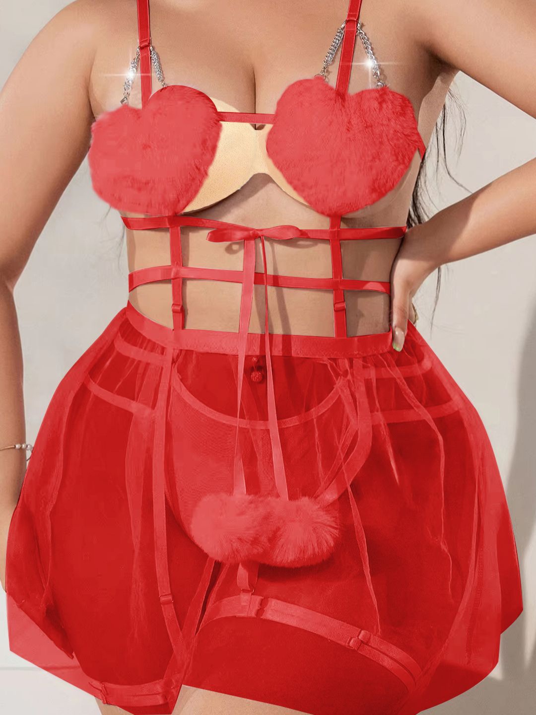 

Krelin Net Baby Doll, Red