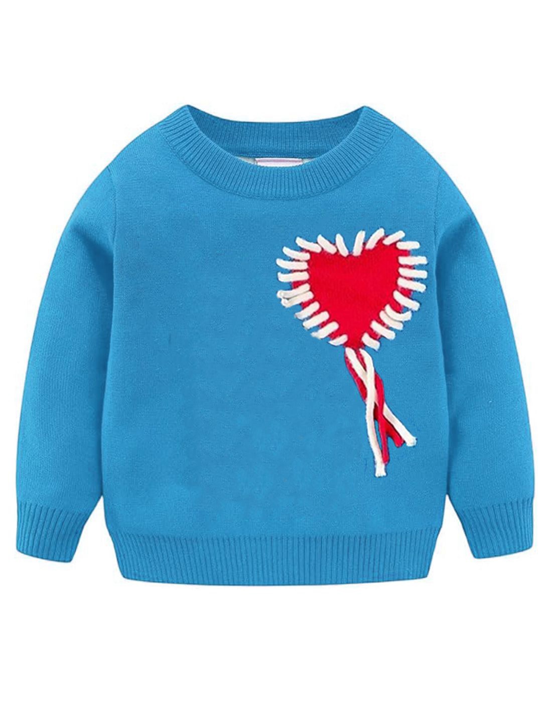 

Bold N Elegant Girls knitted Pullover, Blue