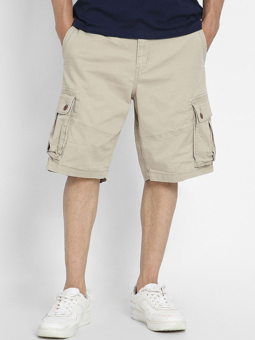 

AMERICAN EAGLE OUTFITTERS Men Cargo Shorts, Beige