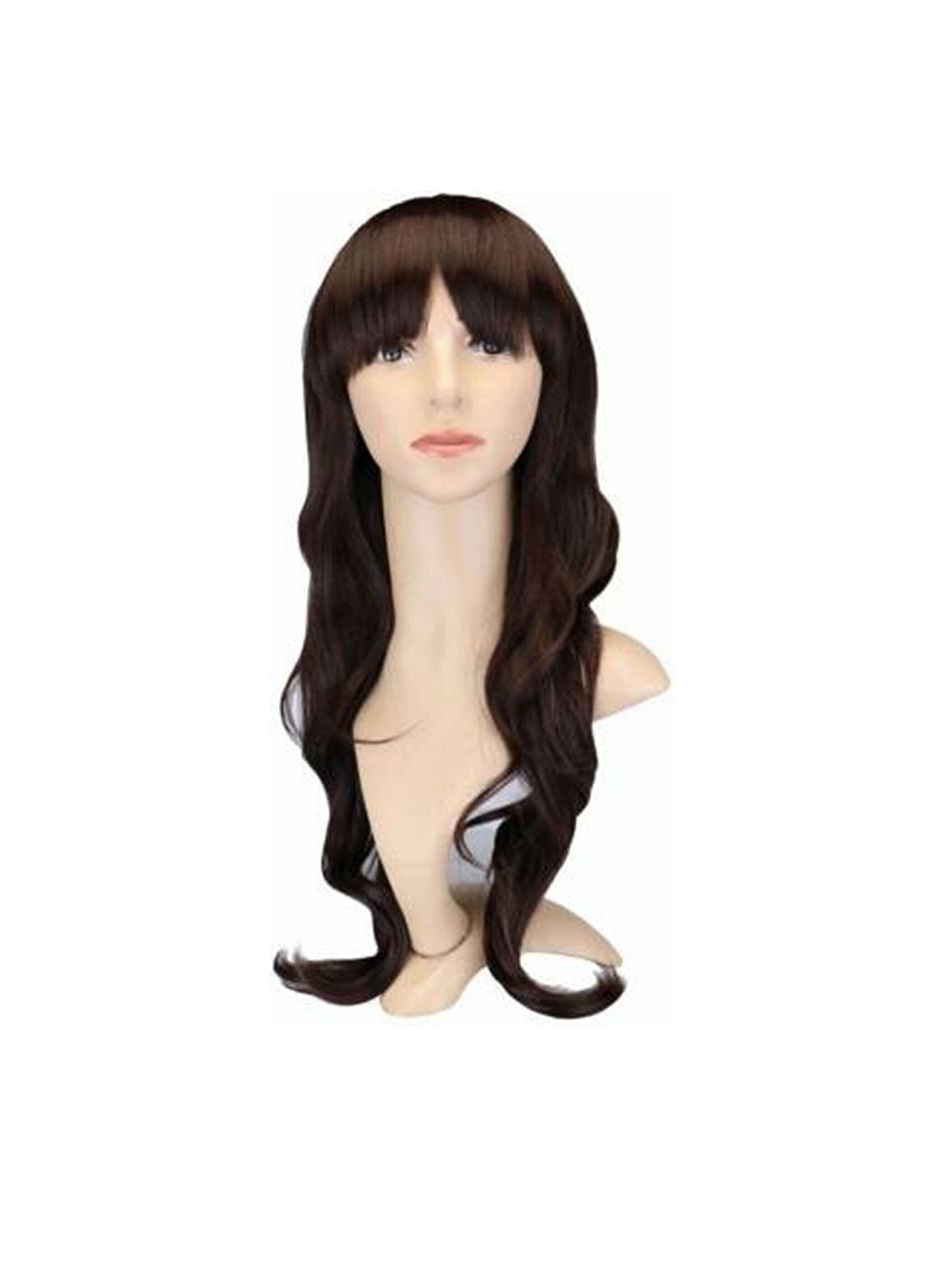 

camola deva Halo Toupee Wavy Hair Extension - Brown - 36 Inch