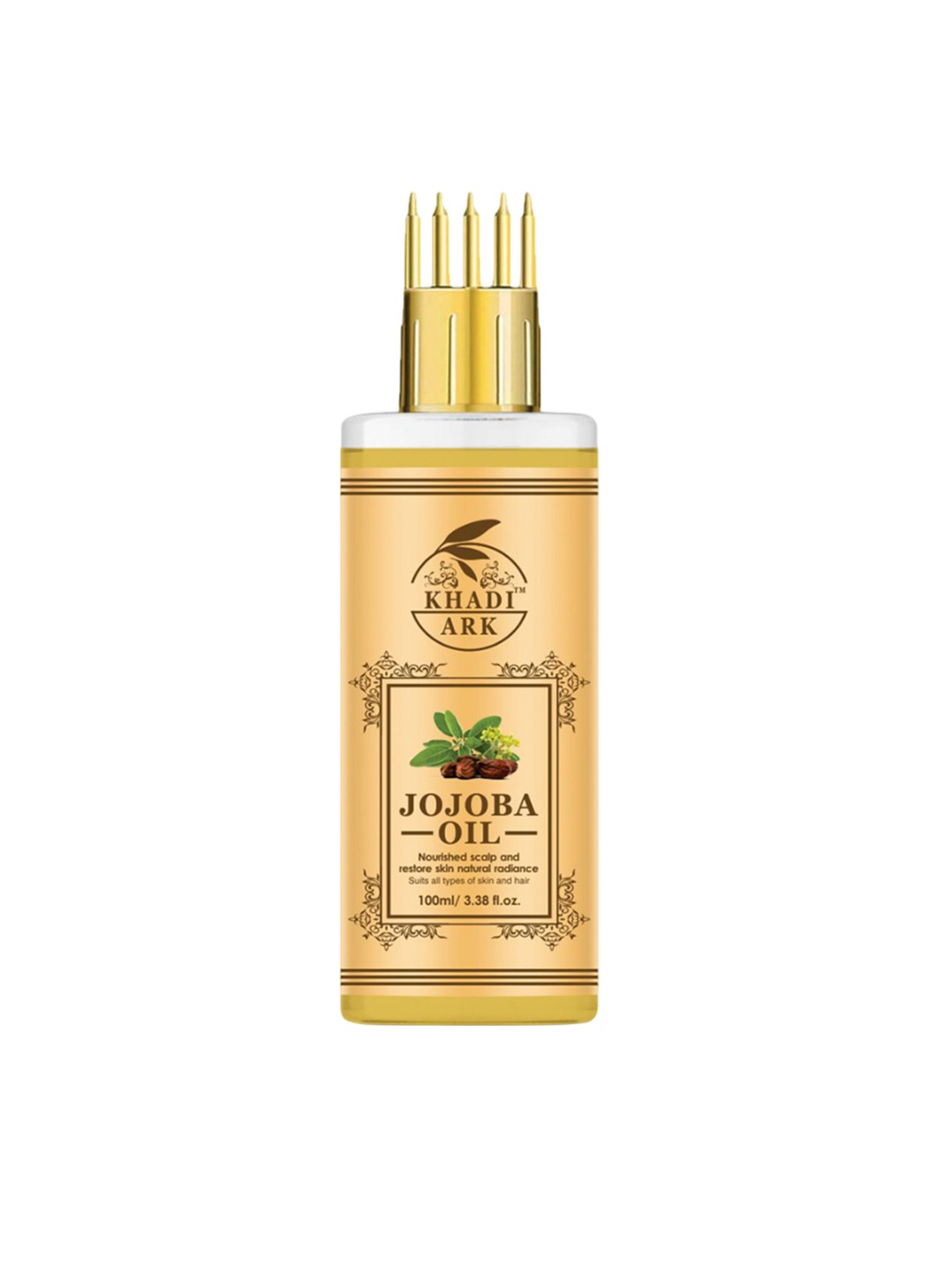 

Khadi Ark jojoba Oil For Skin & Hair - 100 ml, Yellow