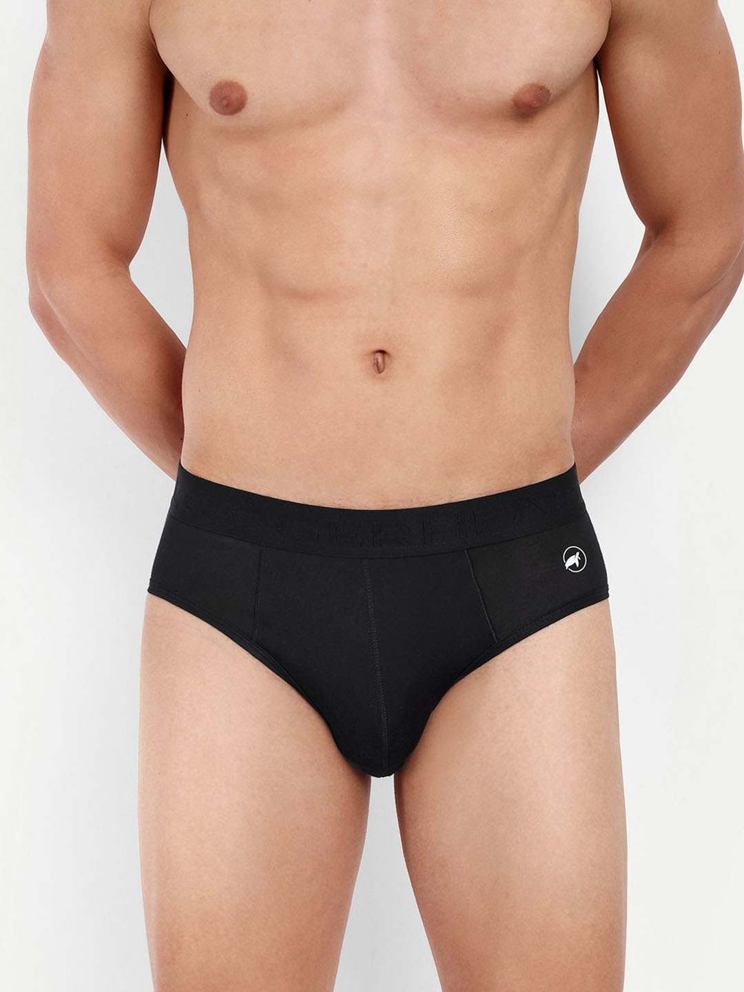 

LOGGERHEAD Cotton Mid-Rise Basic Briefs VANumber: LHMB002-Black