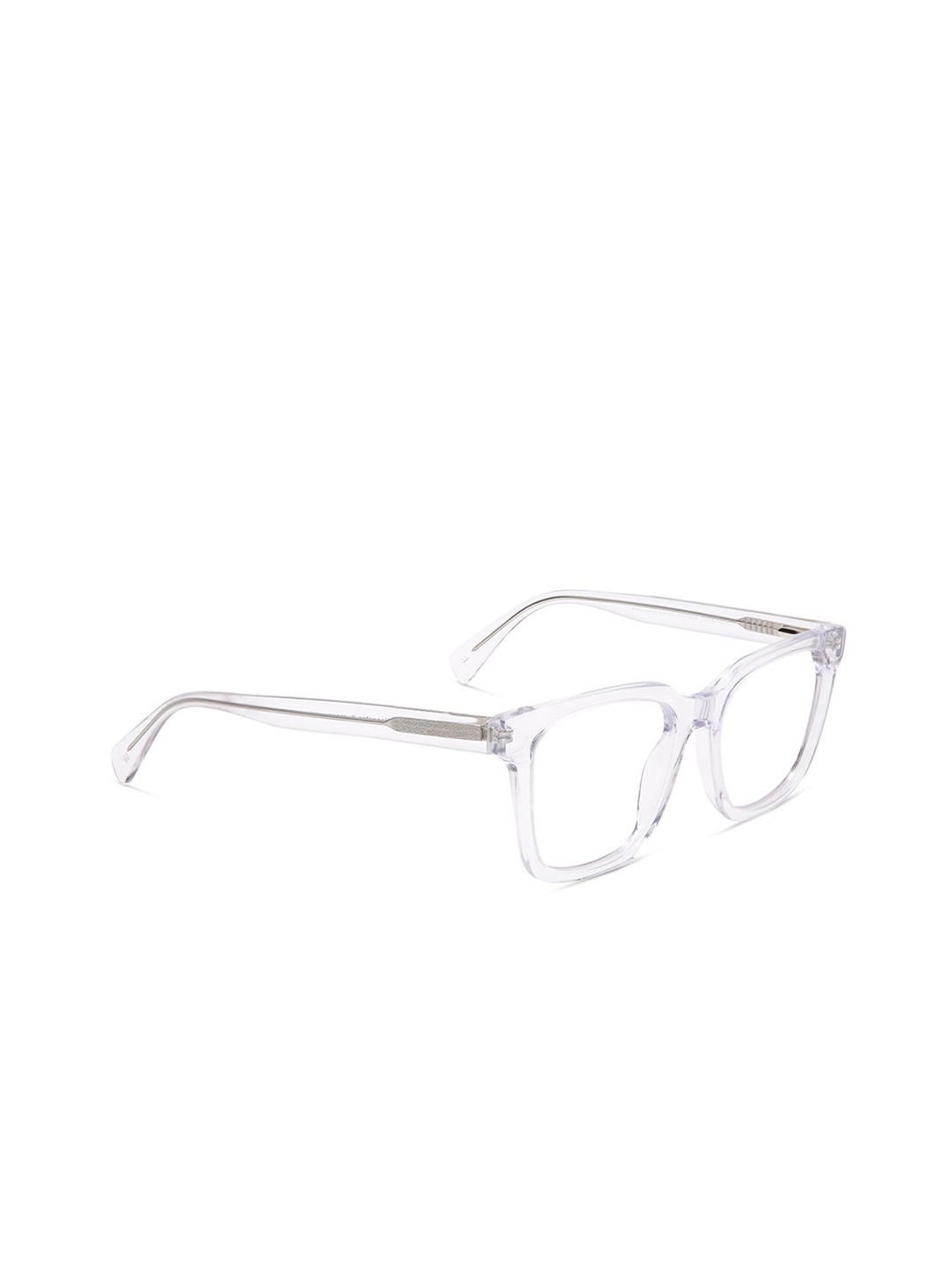 

Specsmakers Unisex Full Rim Square Frames, Transparent