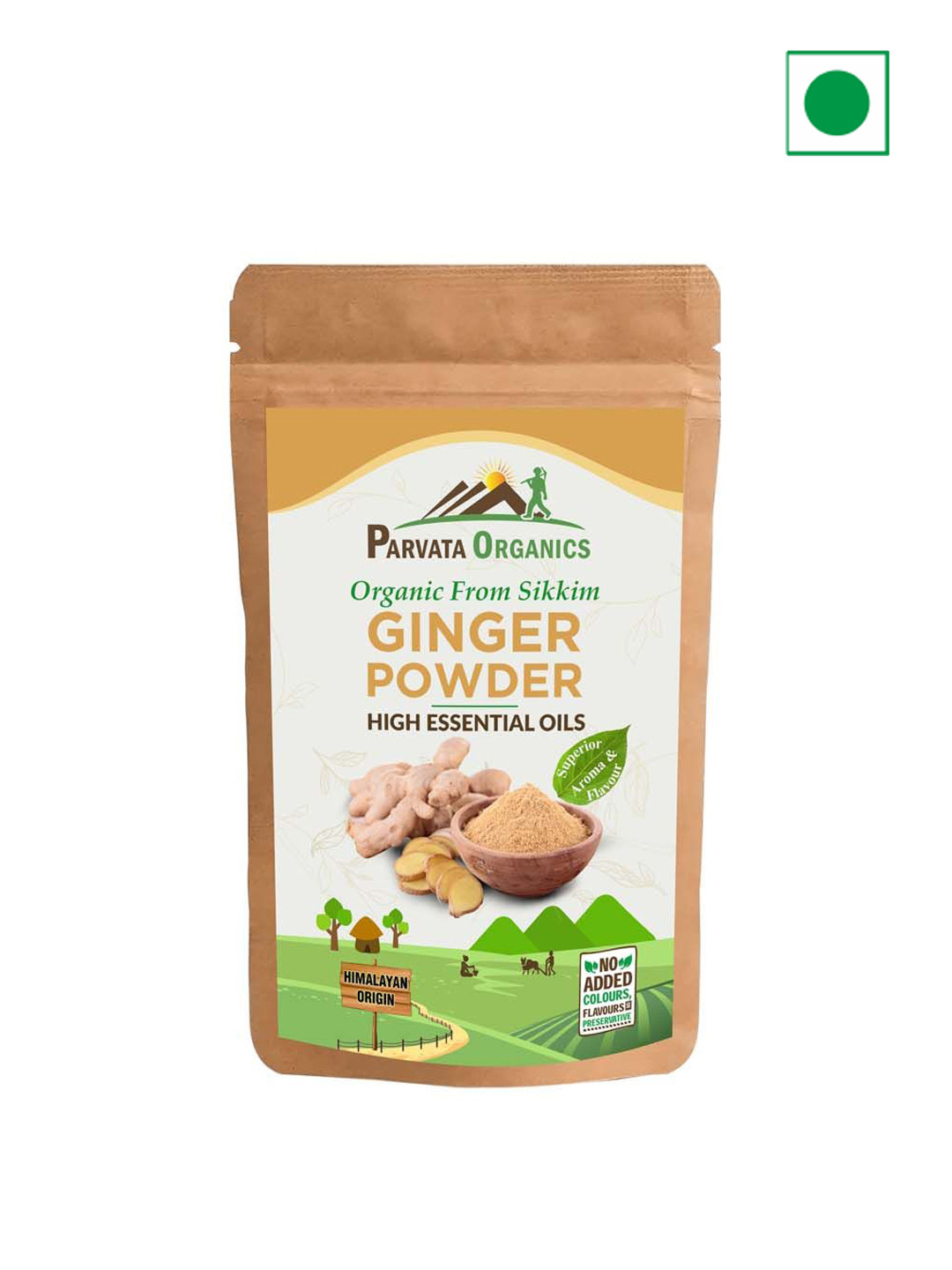 

Parvata Foods Ginger Powder Spices -100g, Black