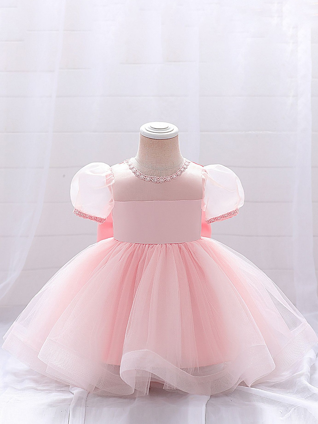 

LULU & SKY Girls Fit & Flare Dress, Pink