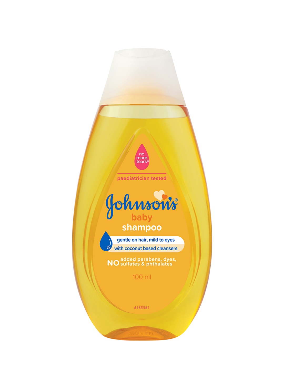 

Johnsons Baby No More Tears Shampoo With Coconut - 100ml, Yellow