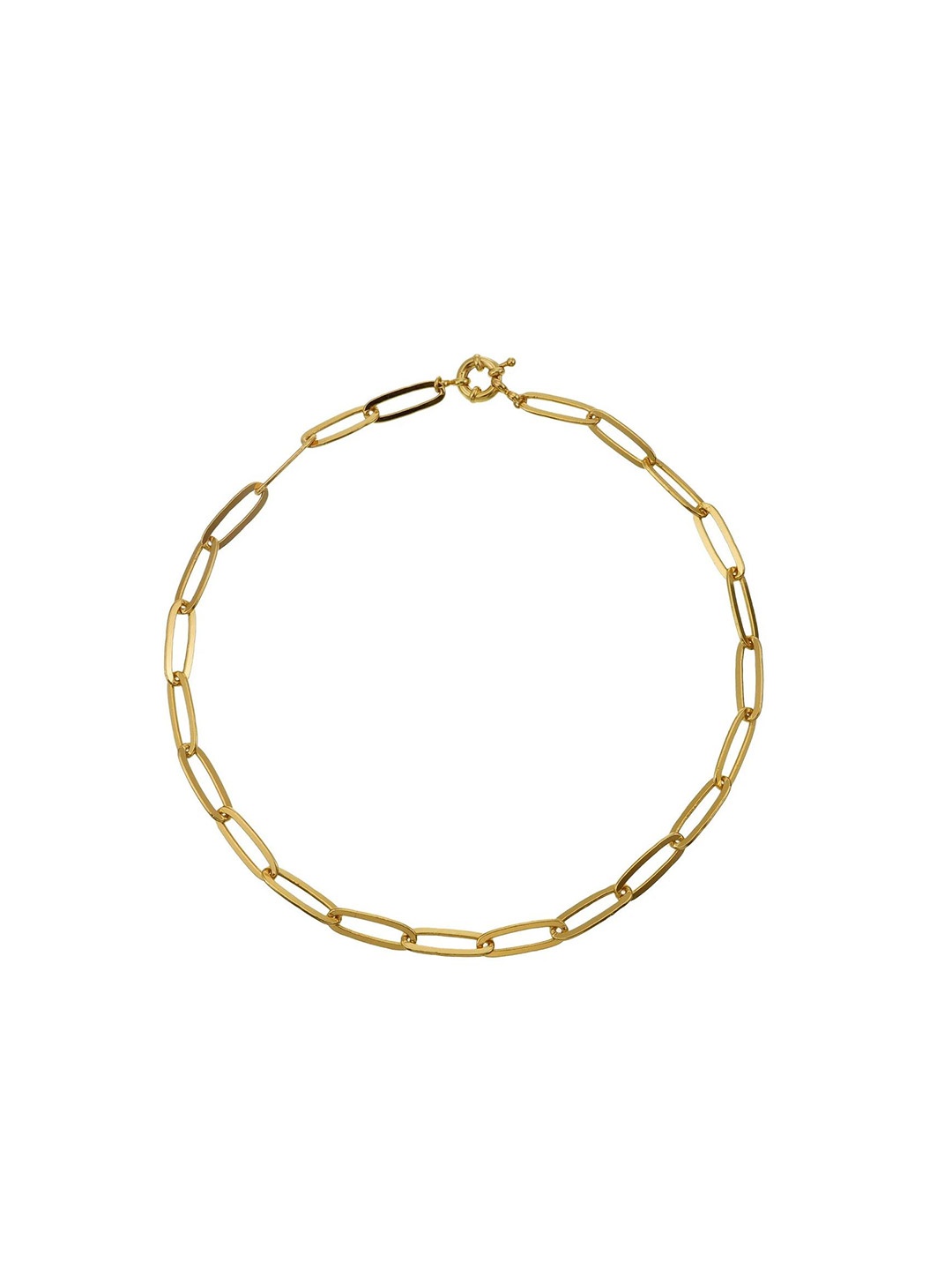 

ISHI New York Gold-Plated Minimal Necklace