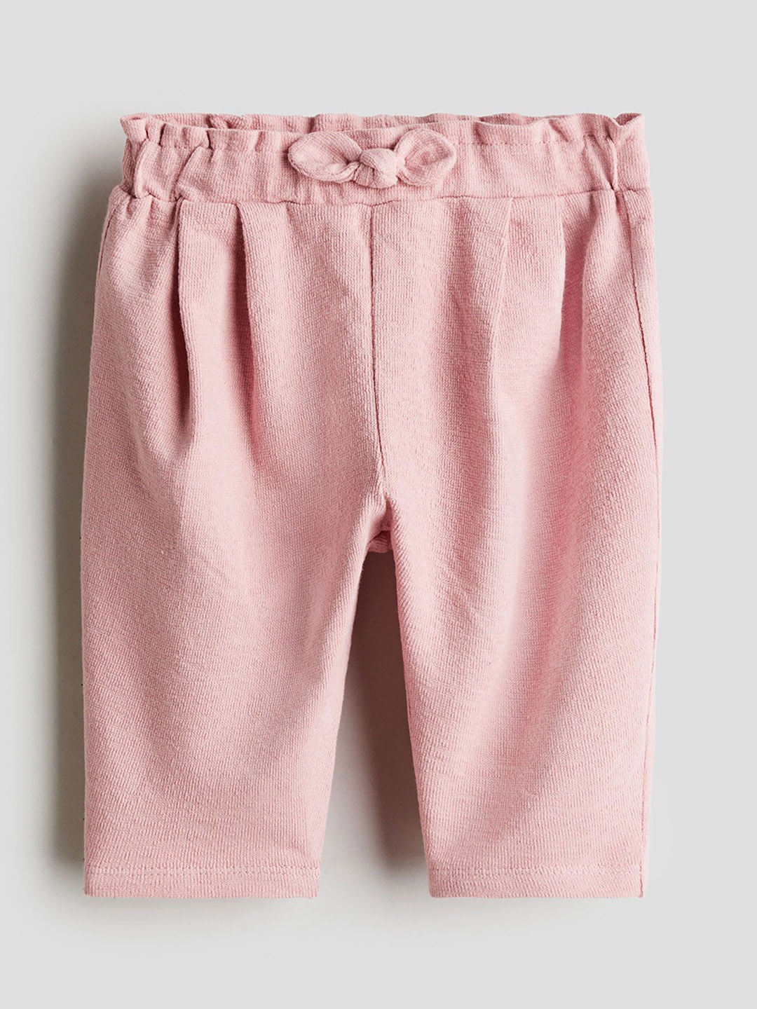 

H&M Bow-Detail Trousers, Pink