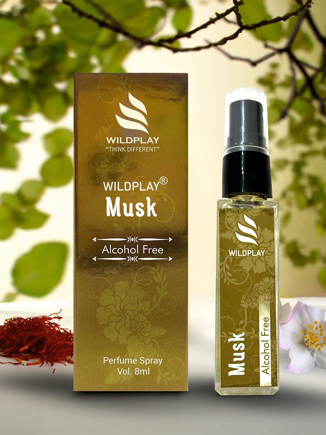 

WILDPLAY Set Of 2 Musk Oud Alcohol Free Perfume - 8 ml Each, Green