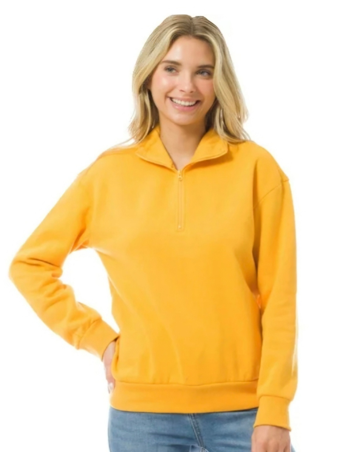 

HILFIRE REGION Women Sweatshirt, Mustard