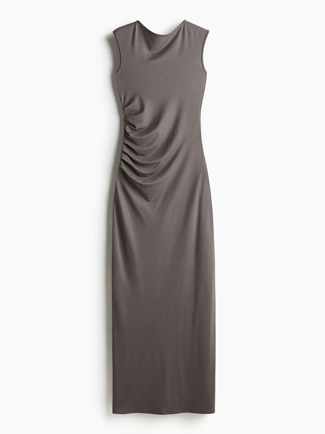 

H&M Draped Bodycon Dress, Grey
