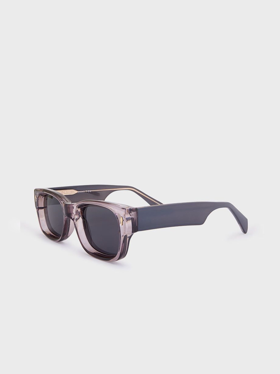 

Snitch Men Rectangle Sunglasses SN0063, Purple