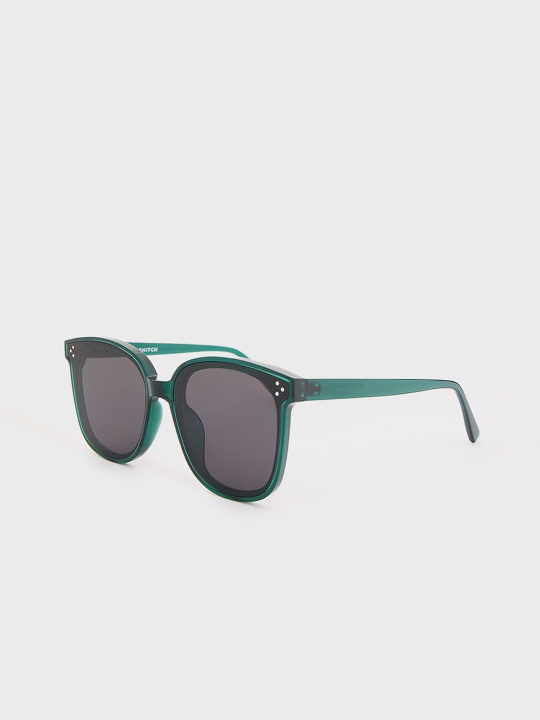 

Snitch Men Oversized Sunglasses SN0079, Green