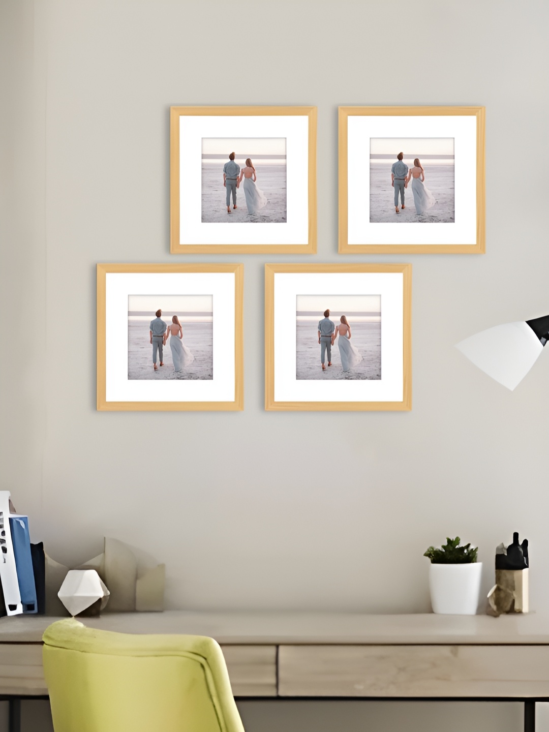 

Art Street Beige 1 Pieces MDF Table Photo Frames