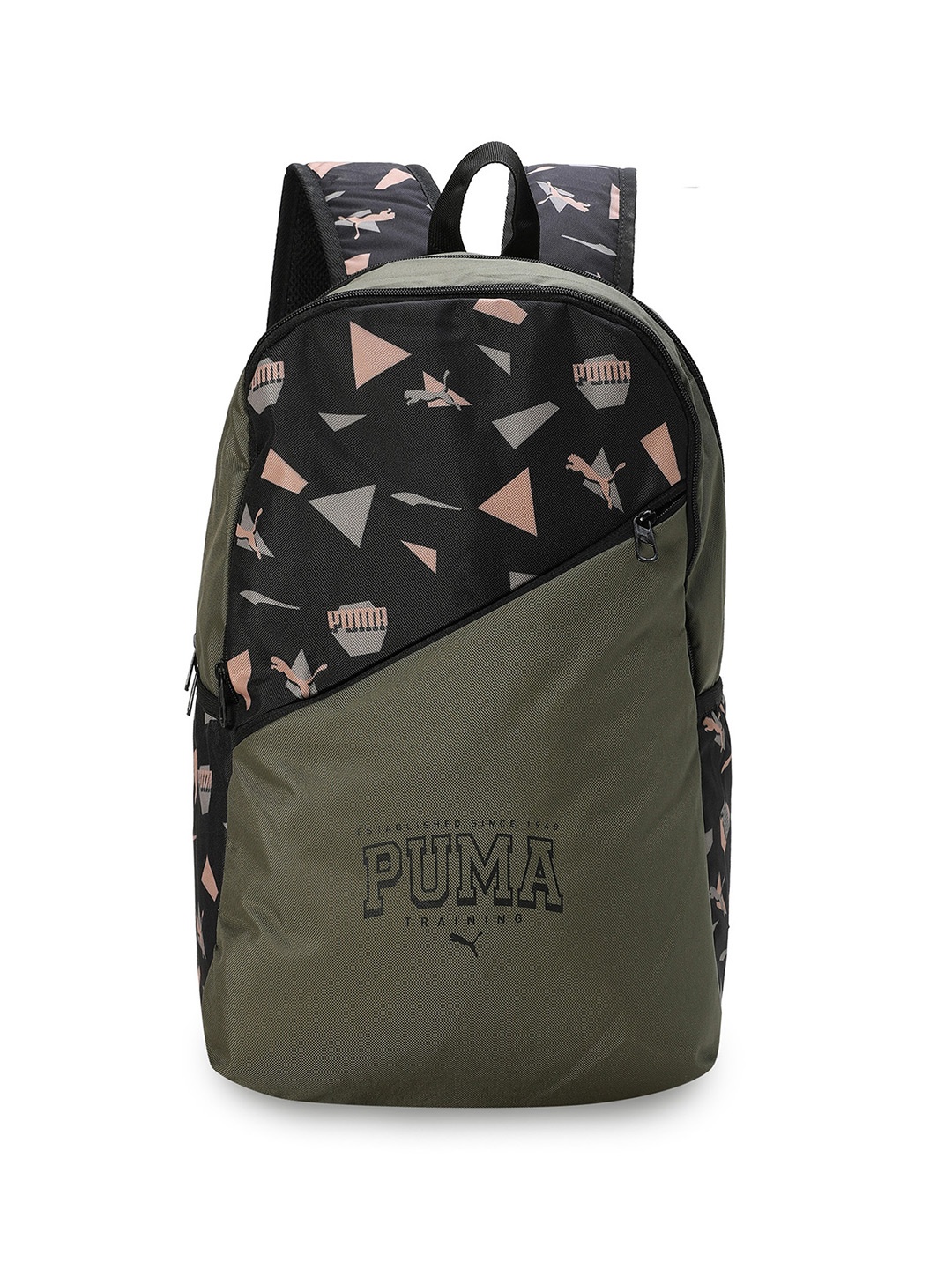 

Puma Unisex Printed Backpack, Green