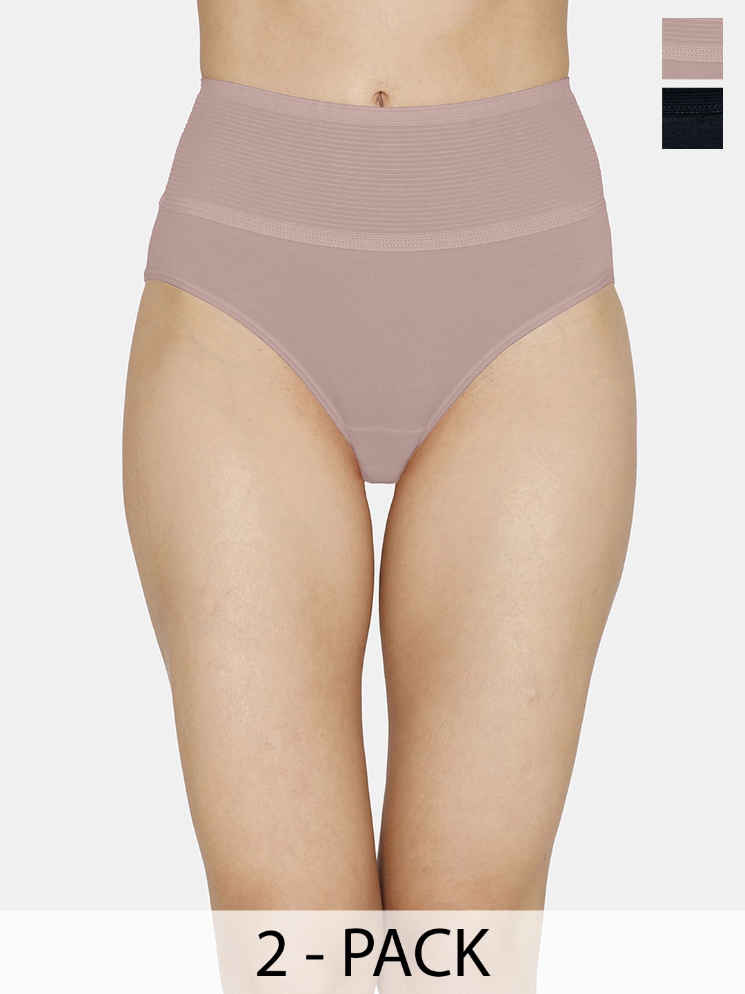 

Nejo Pack of 2 High Rise Post-Delivery Maternity Briefs, Lavender