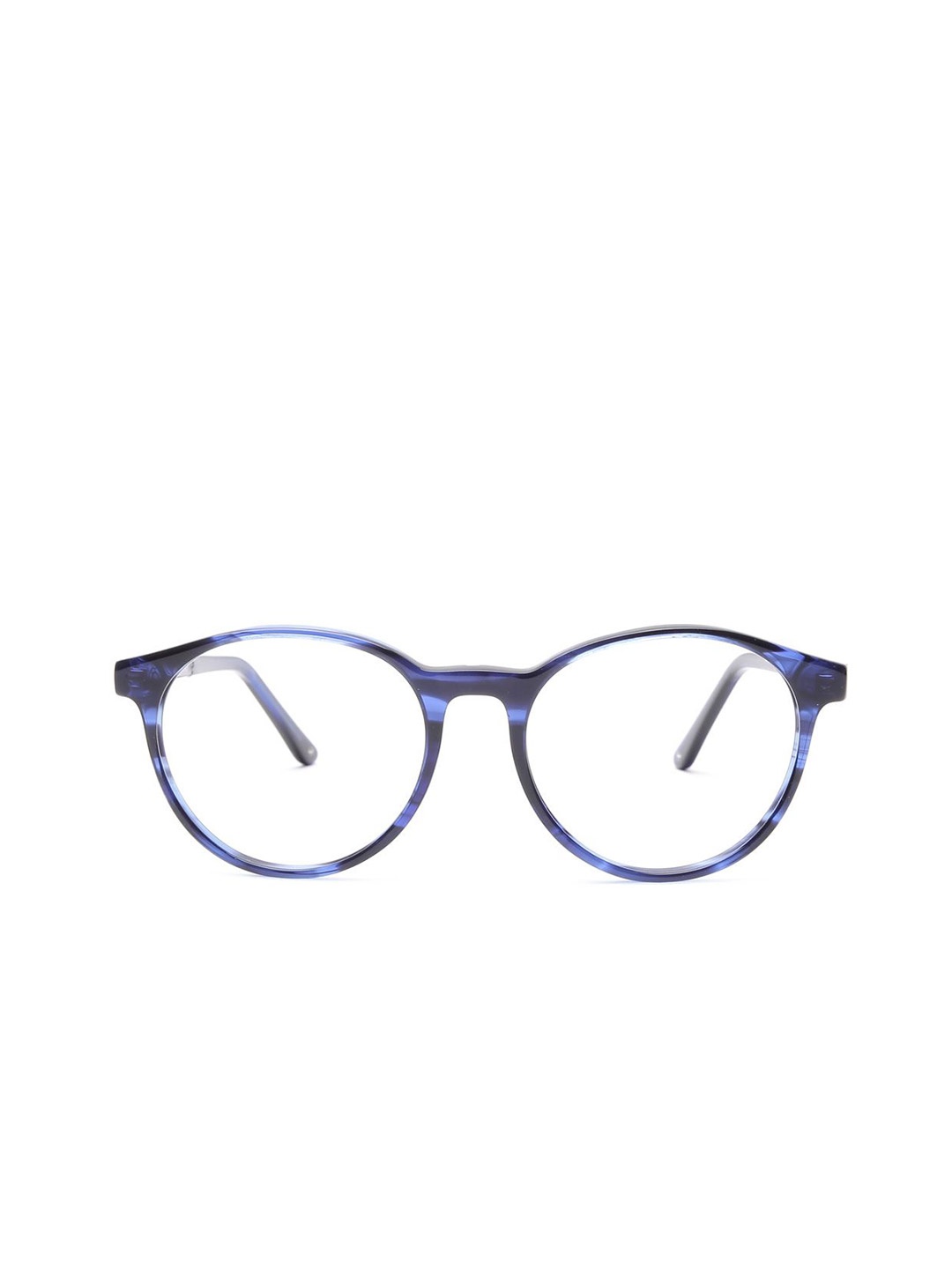 

Specsmakers Unisex Abstract Full Rim Round Frames, Blue