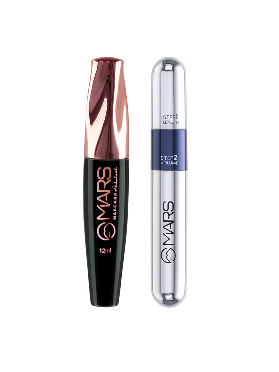 

MARS Set Of 2 Double Trouble & Volumising Mascara - 15ml + 12ml, Black