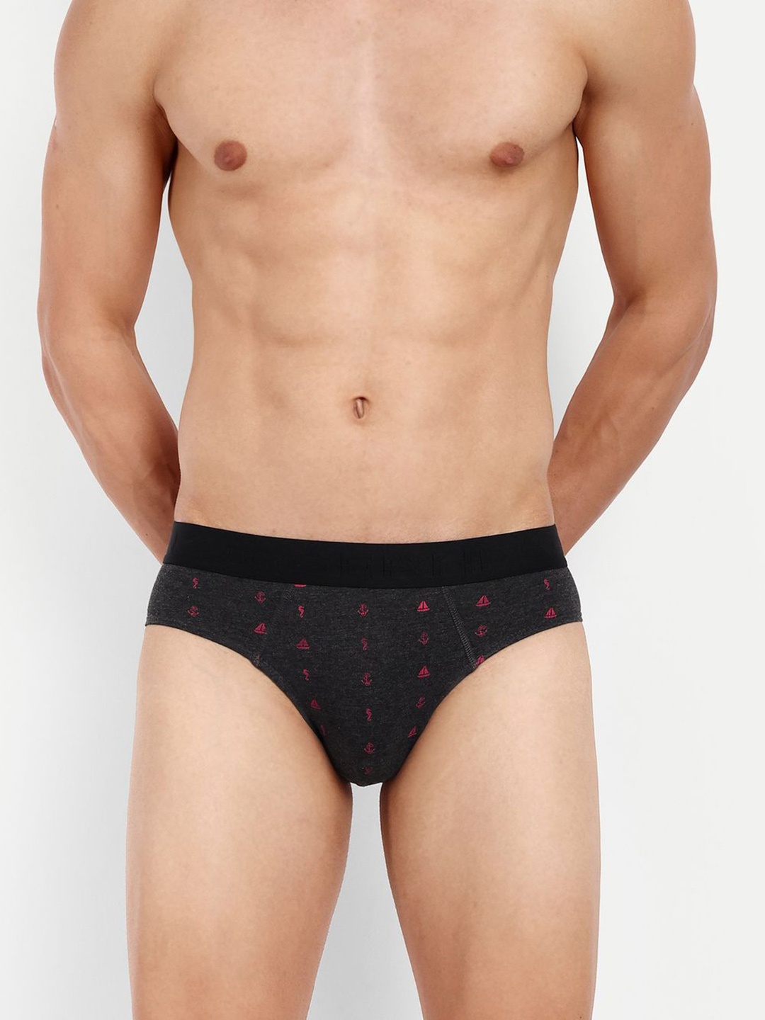 

LOGGERHEAD Mid Rise Briefs - LHPB008-ANTRA-Antra, Grey