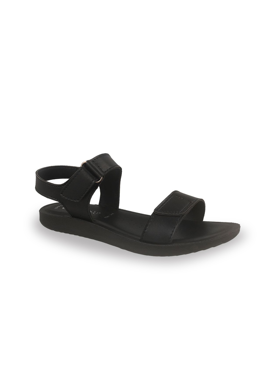

Aeroblu Women Open Toe Flats, Black