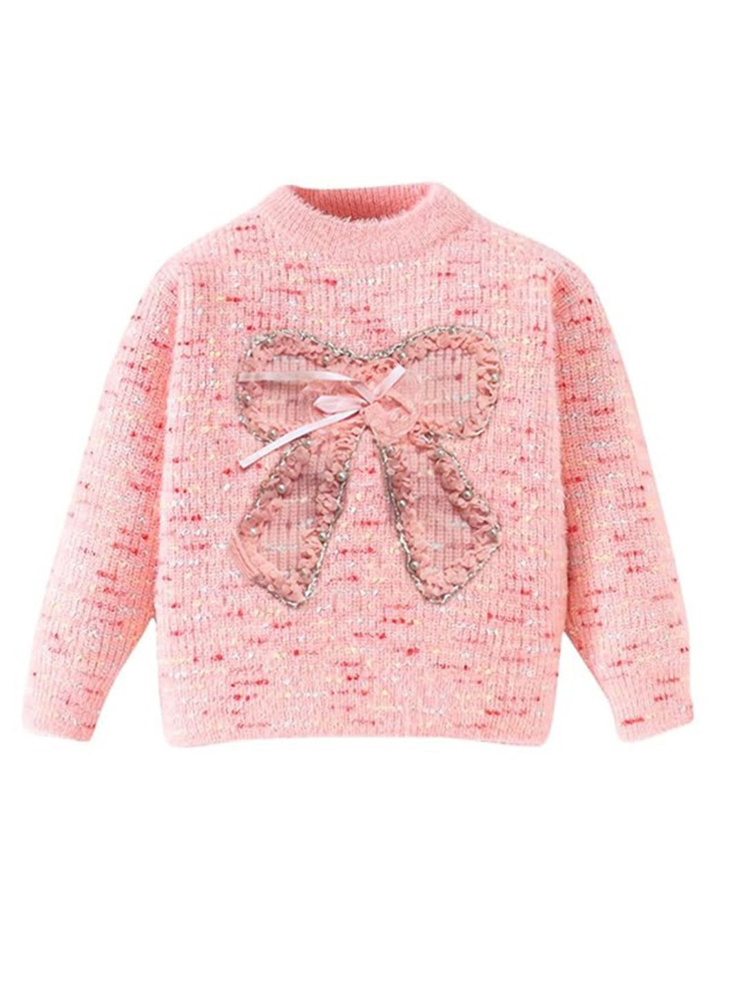

Bold N Elegant Girls Embellished Slip On Pullover, Pink