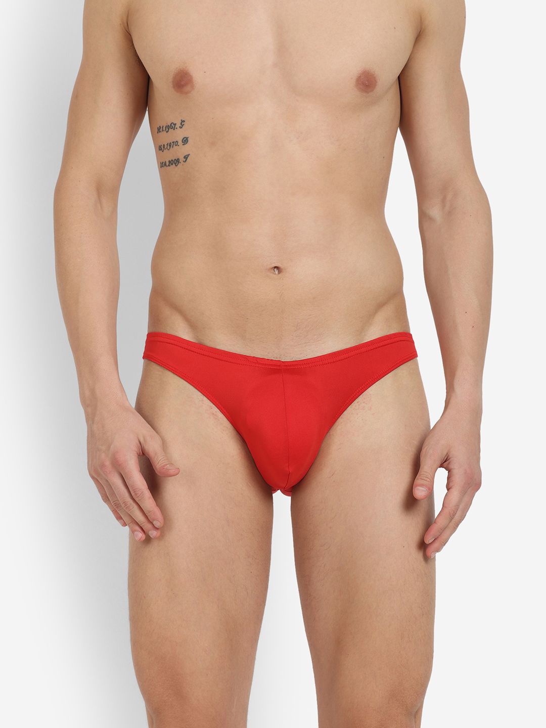 

La Intimo Low Rise Anti Bacterial Briefs - ILISL008RD, Red