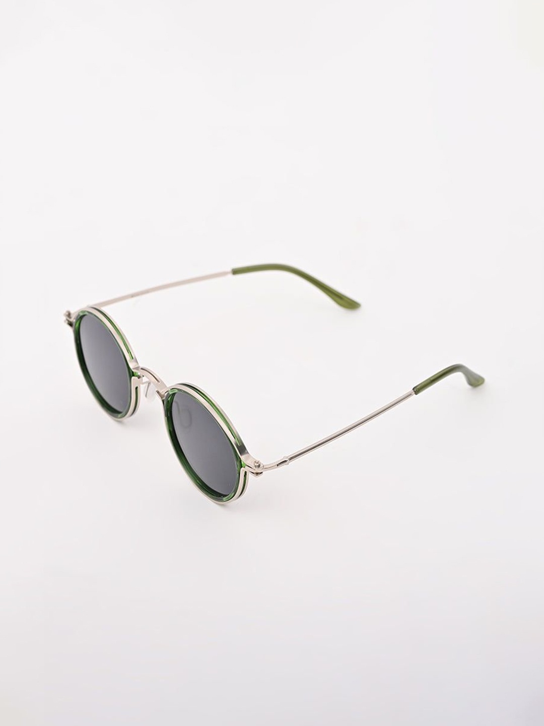 

Snitch Men Round Sunglasses SN0111, Green