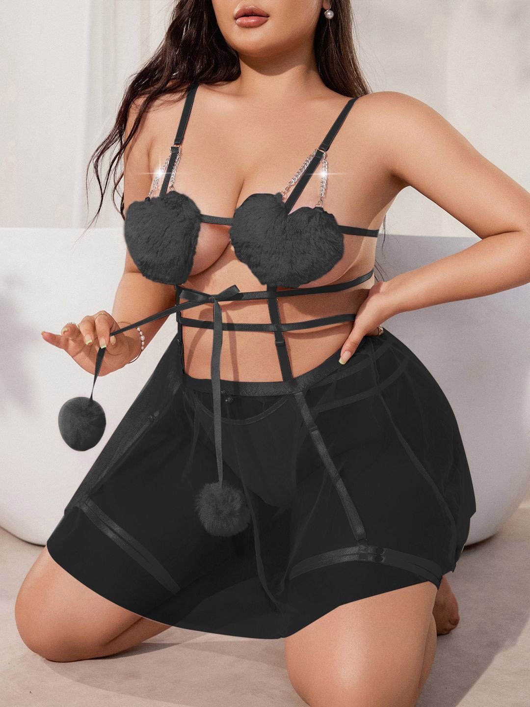 

Krelin Net Baby Doll, Black