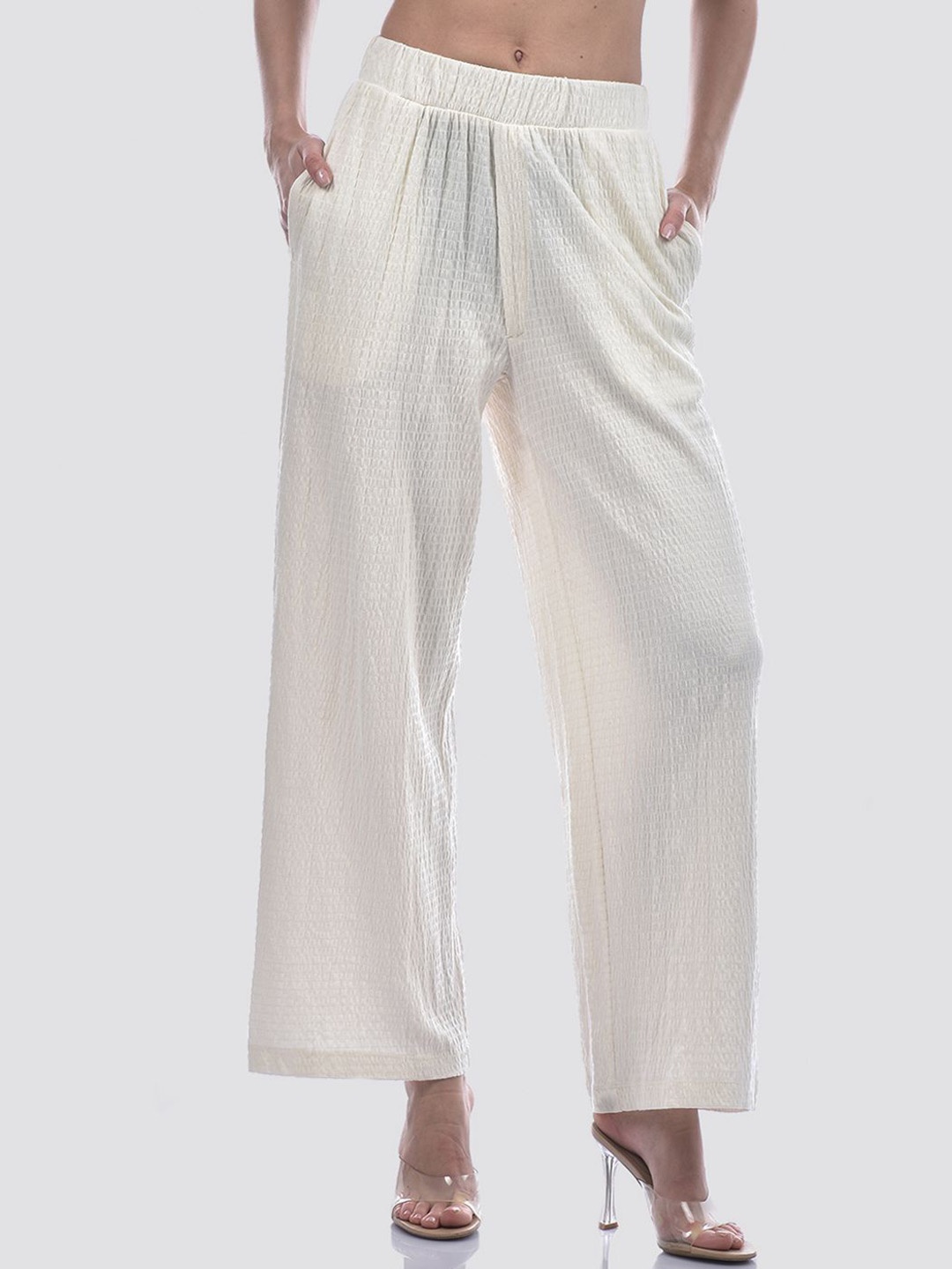 

ONLY Women Trousers, Off white