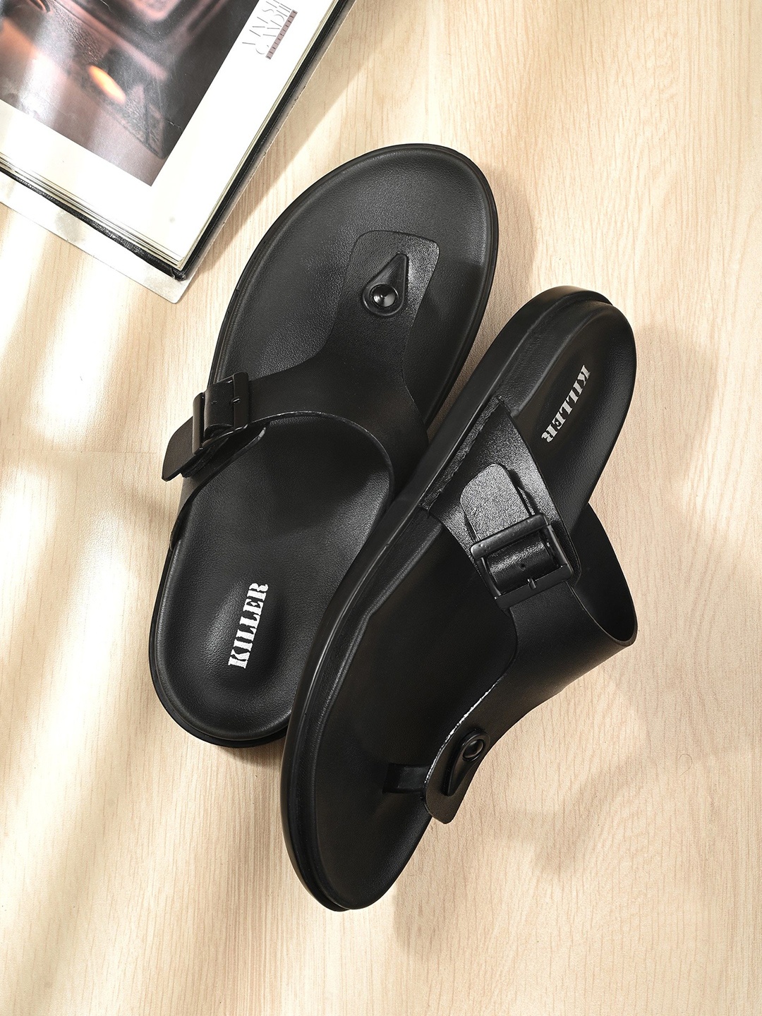 

Killer Men Comfort Sandals, Black