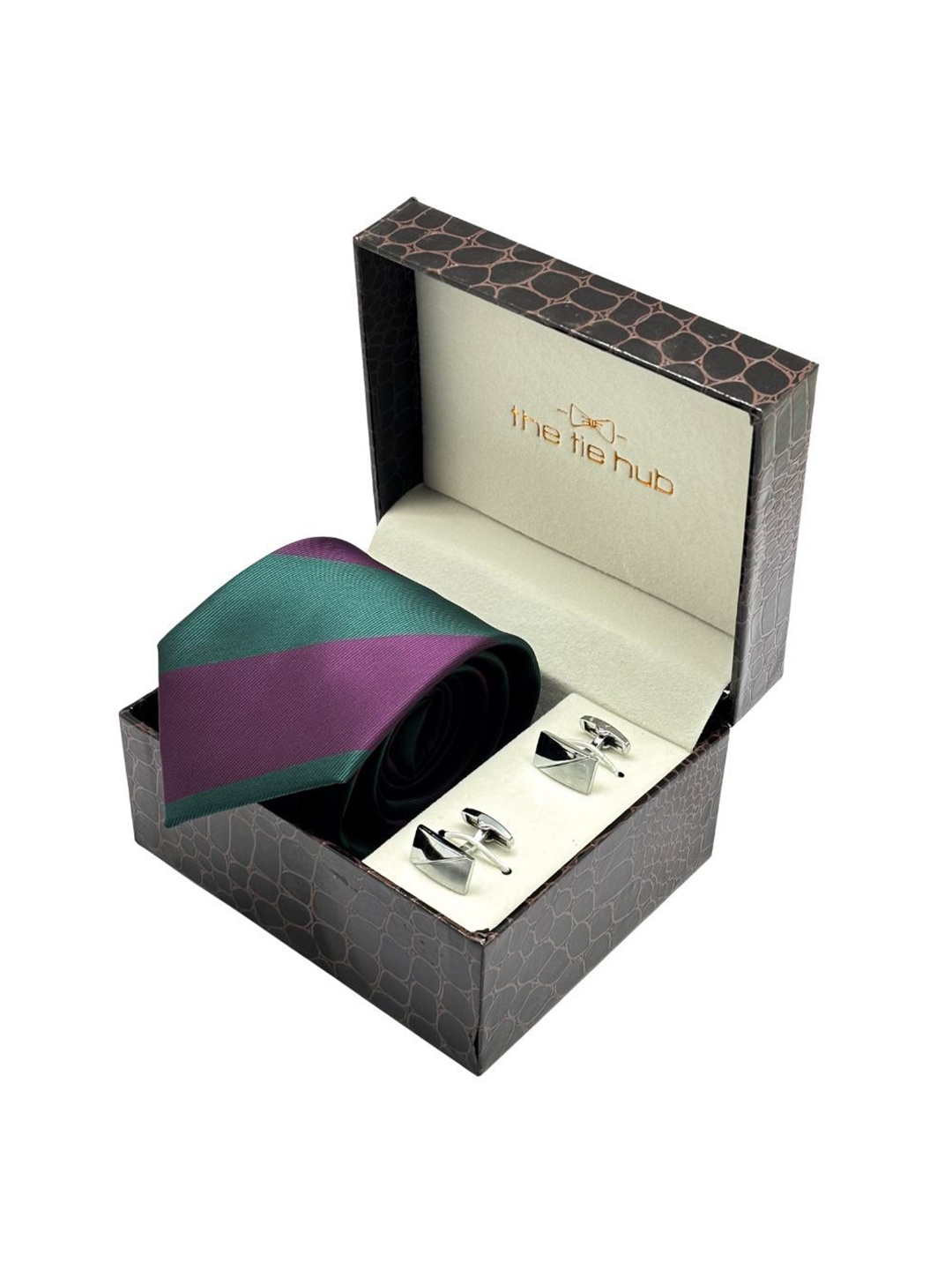 

The Tie Hub Men Accessory Gift Set, Green