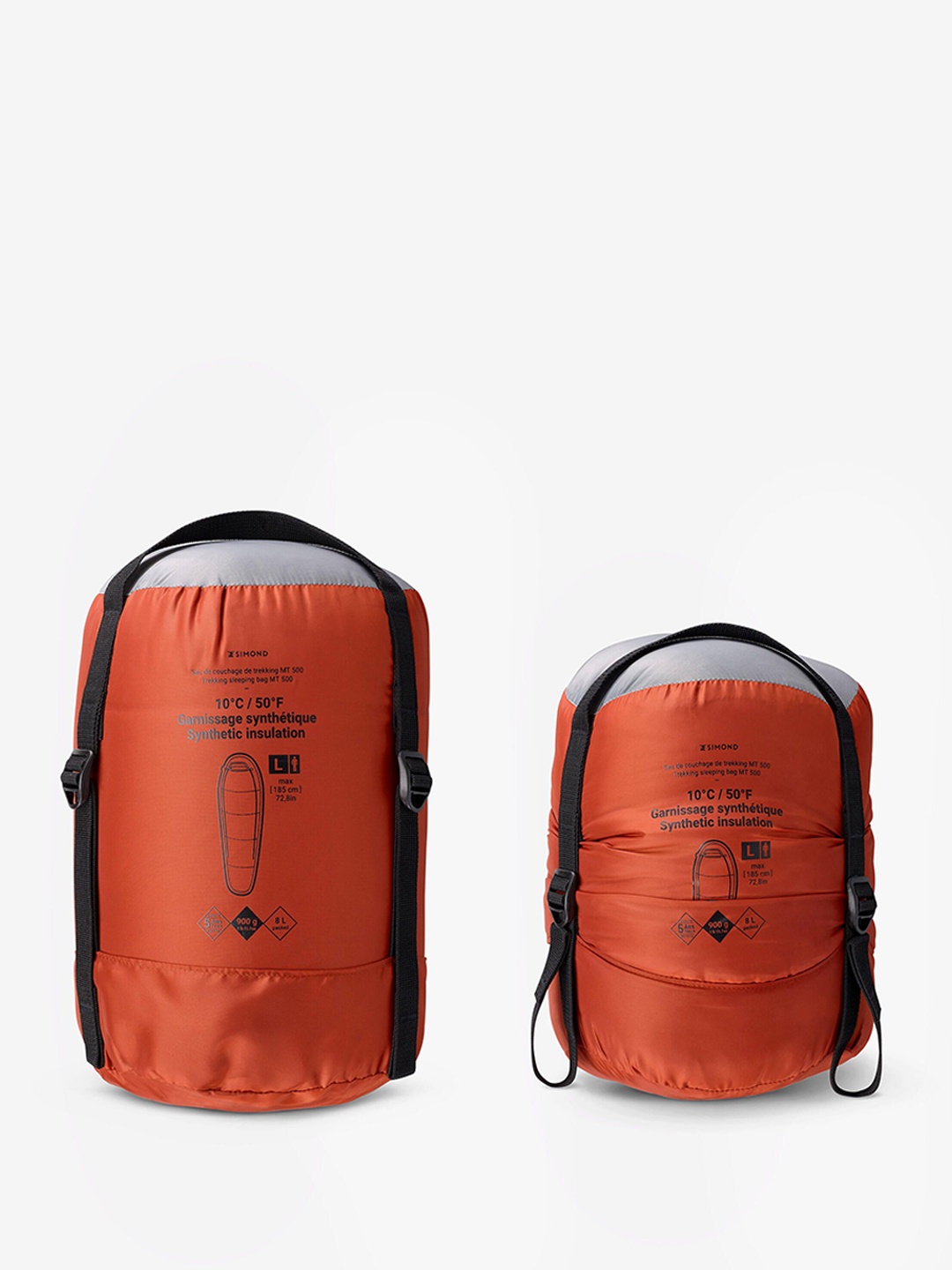 

FORCLAZ By Decathlon MT500 Sleeping Bag, Orange
