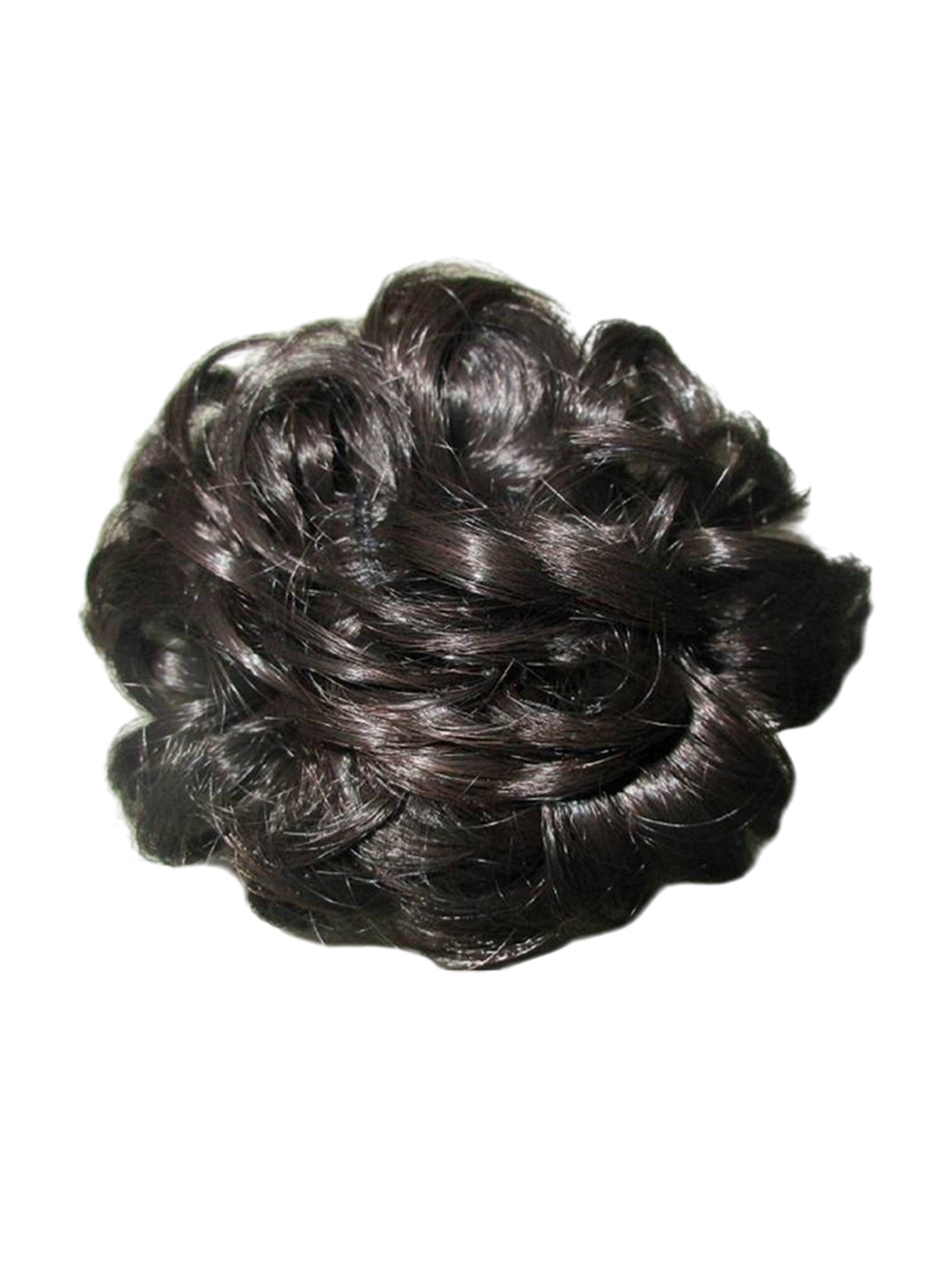 

camola deva Halo Bun Wavy Hair Extension - Black - 6 Inch