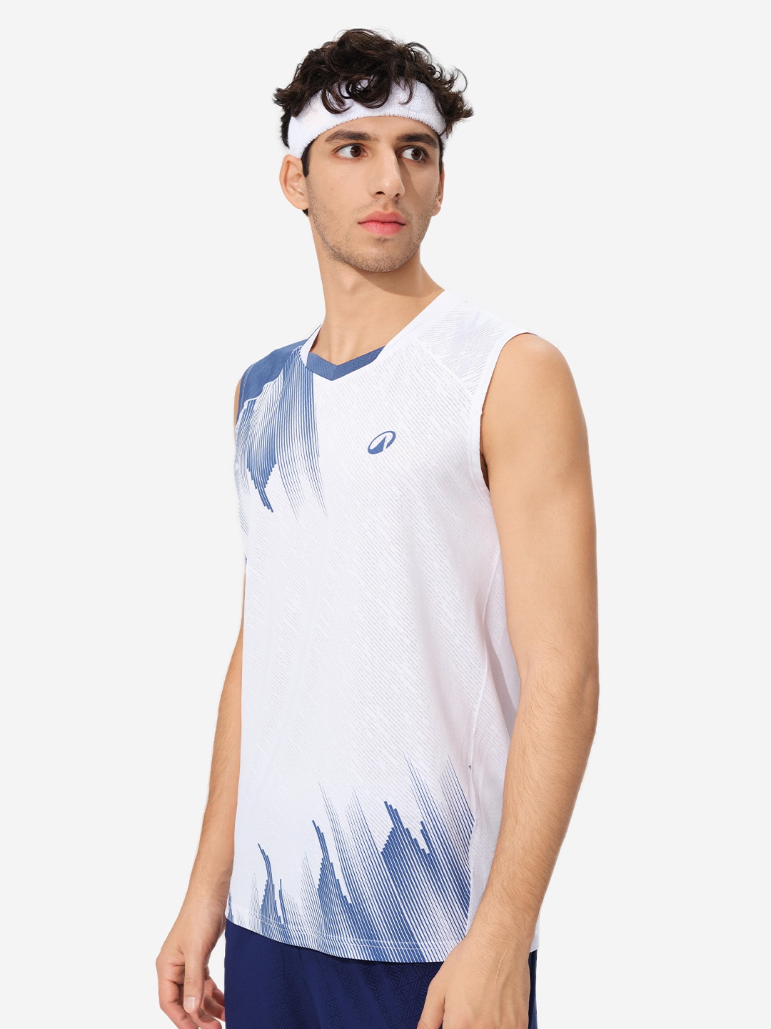 

PERFLY By Decathlon LITE Badminton Sleeveless 560 Men, White