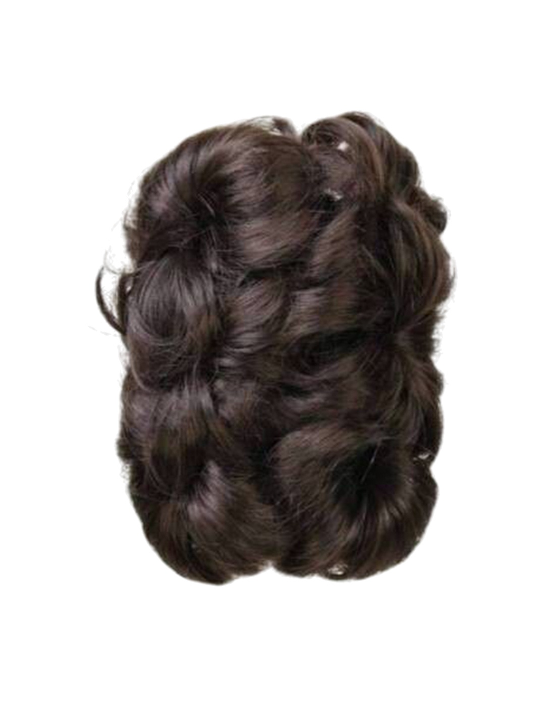 

camola deva Halo Wavy Bun Hair Extension- Brown- 6 Inch