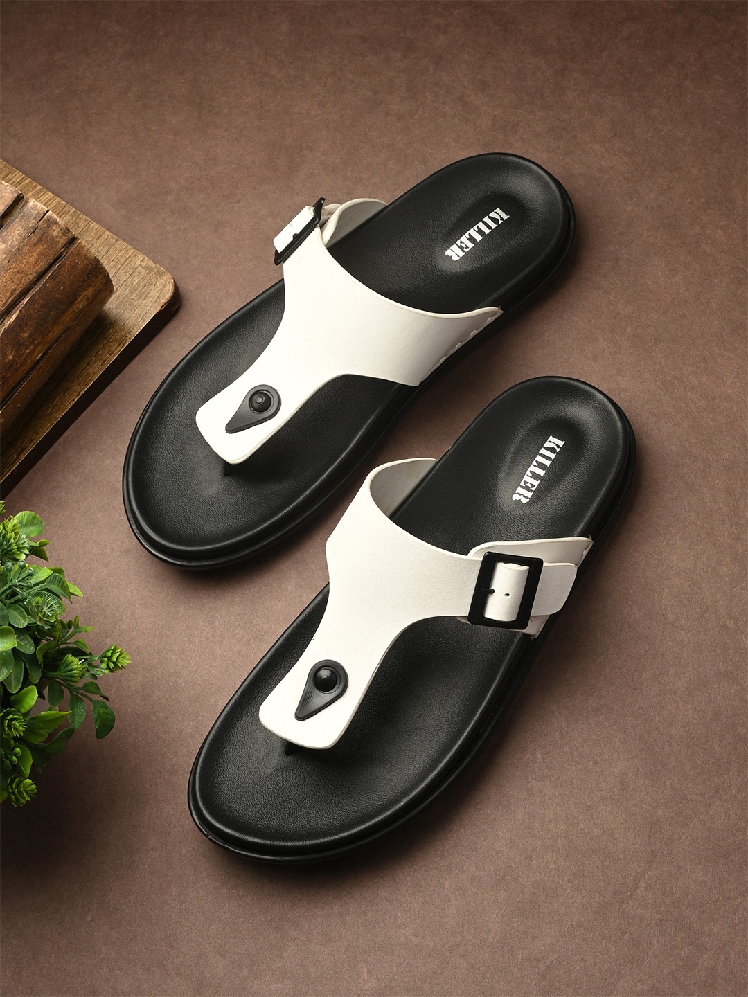 

Killer Men Comfort Sandals, White