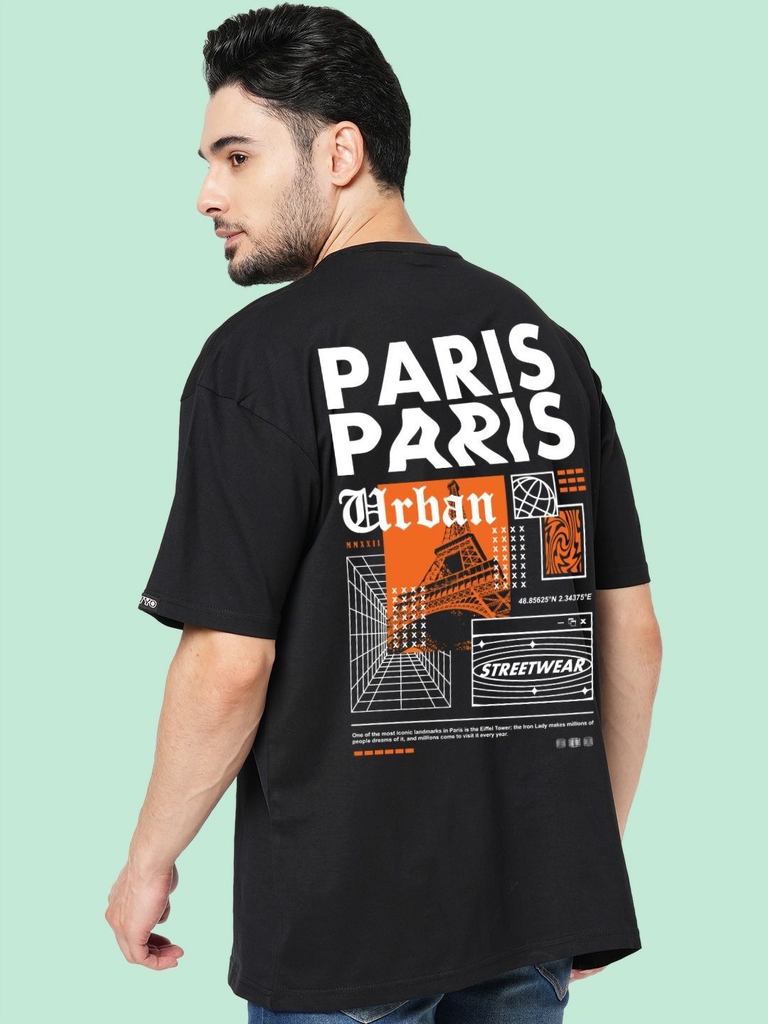 

Wear Your Opinion Men Graphic Printed Round Neck Cotton Relaxed Fit T-shirt, Black