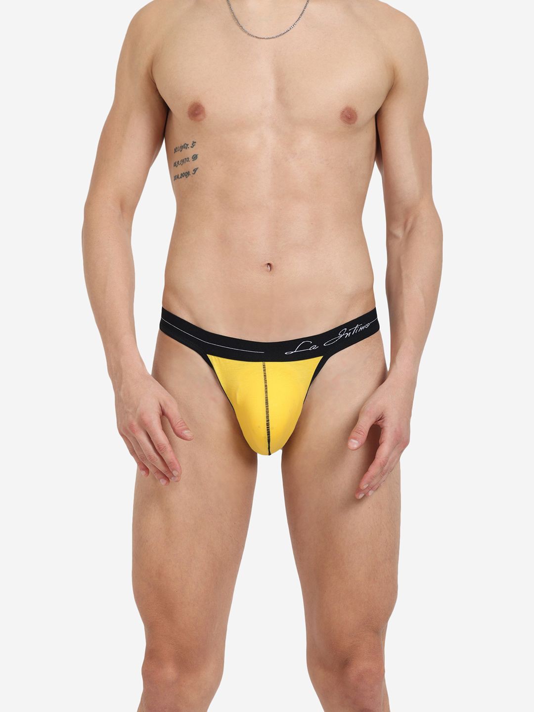 

La Intimo Low Rise Thongs Brief ILITH004YW1, Yellow