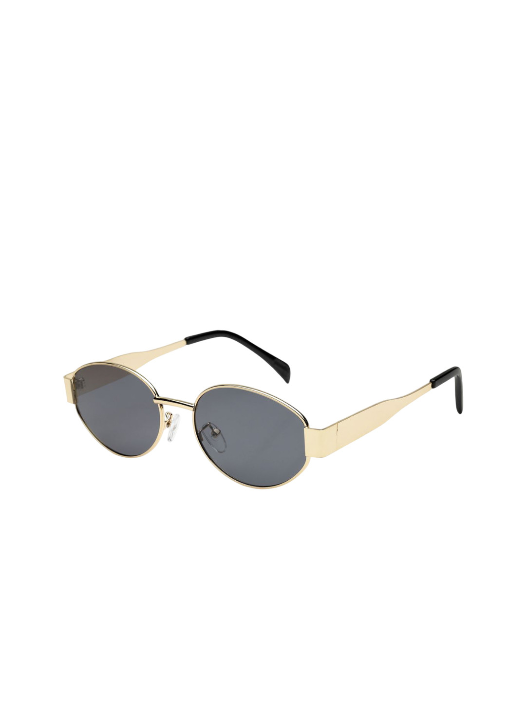 

HASHTAG EYEWEAR Women Oval Sunglasses with UV Protected Lens D_VS 2301, Grey
