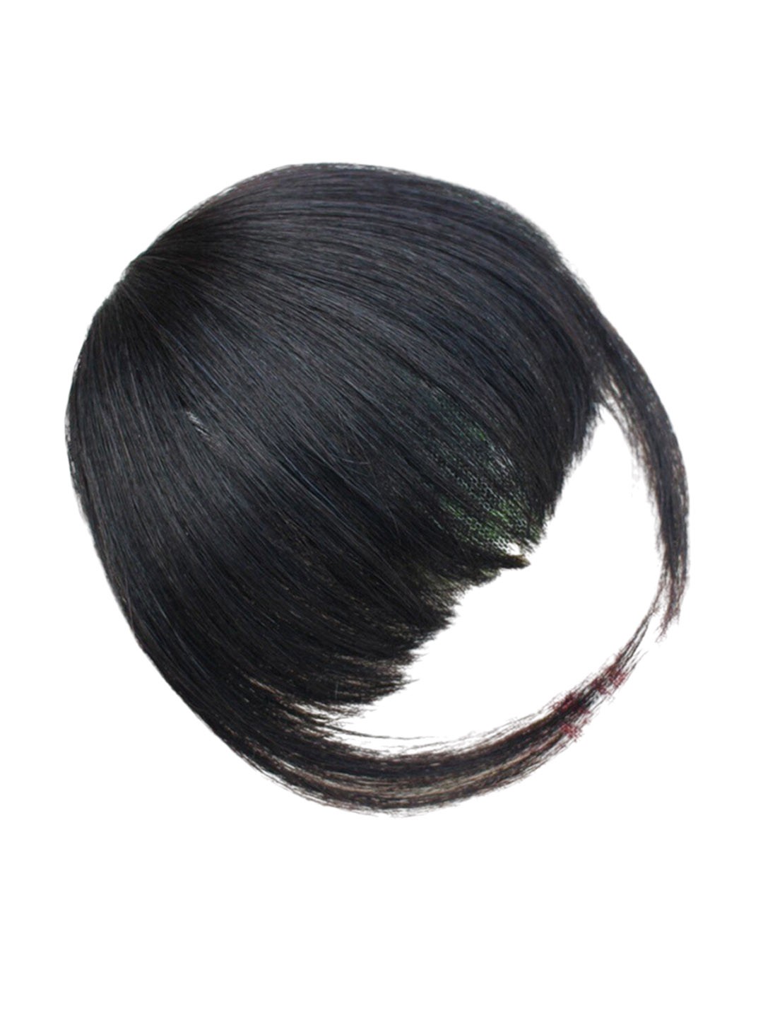 

camola deva Straight Clip-In Hair Extension - Black- 6 Inch