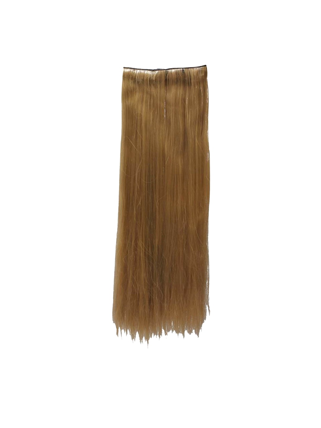

camola deva Clip-In Ponytail Straight Hair Extension - Golden - 22 Inch, Gold