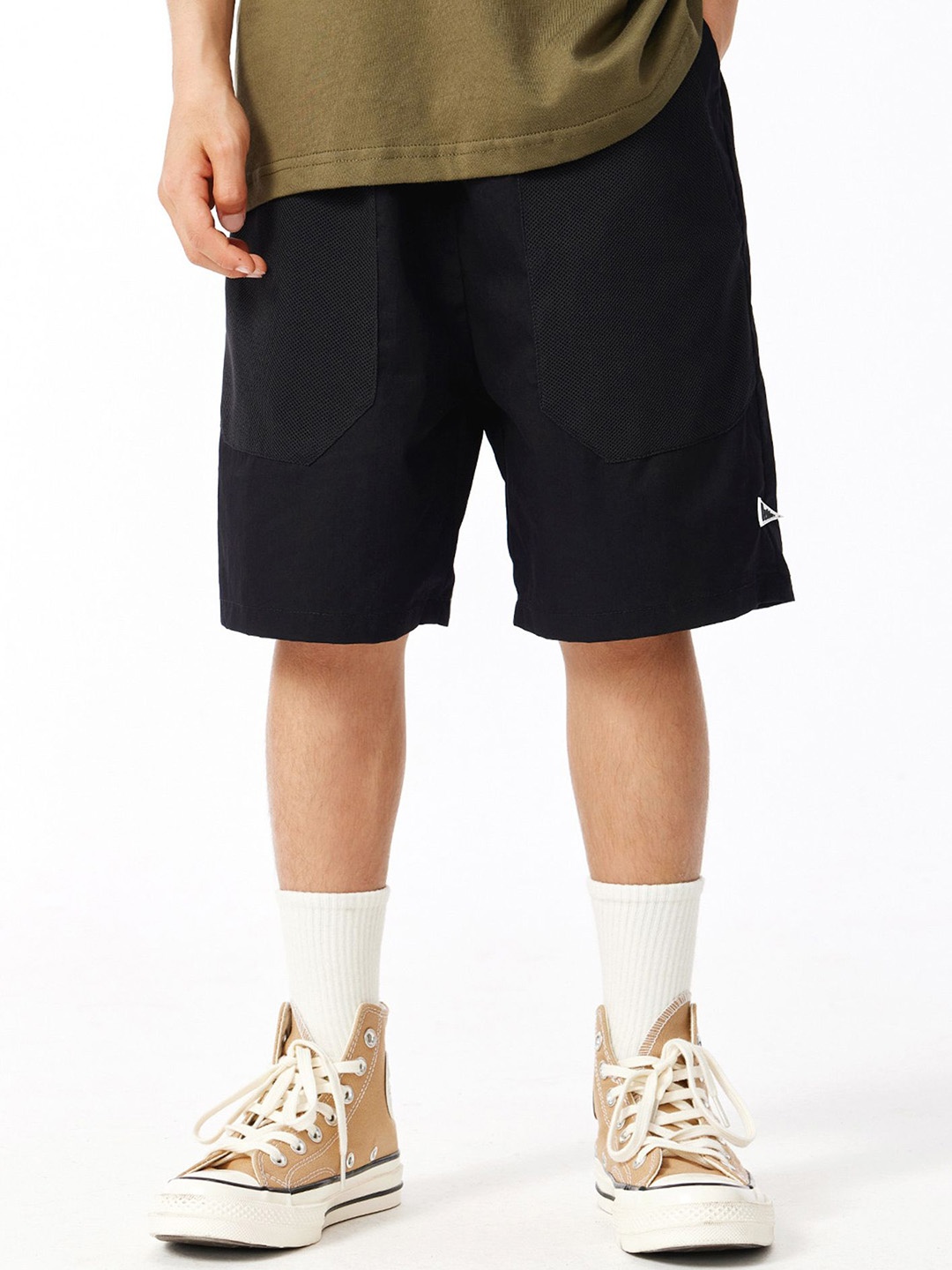 

LULU & SKY Unisex Kids High-Rise Shorts, Black