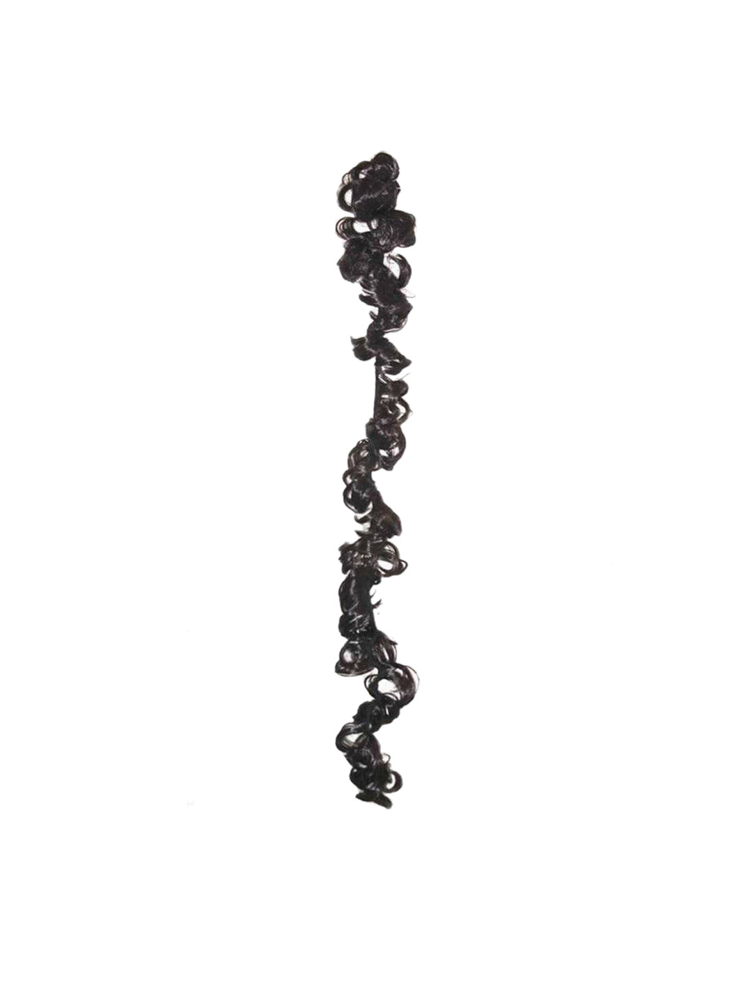 

camola deva Halo Curly Frill Bun Hair Extension - Brown - 24 Inch