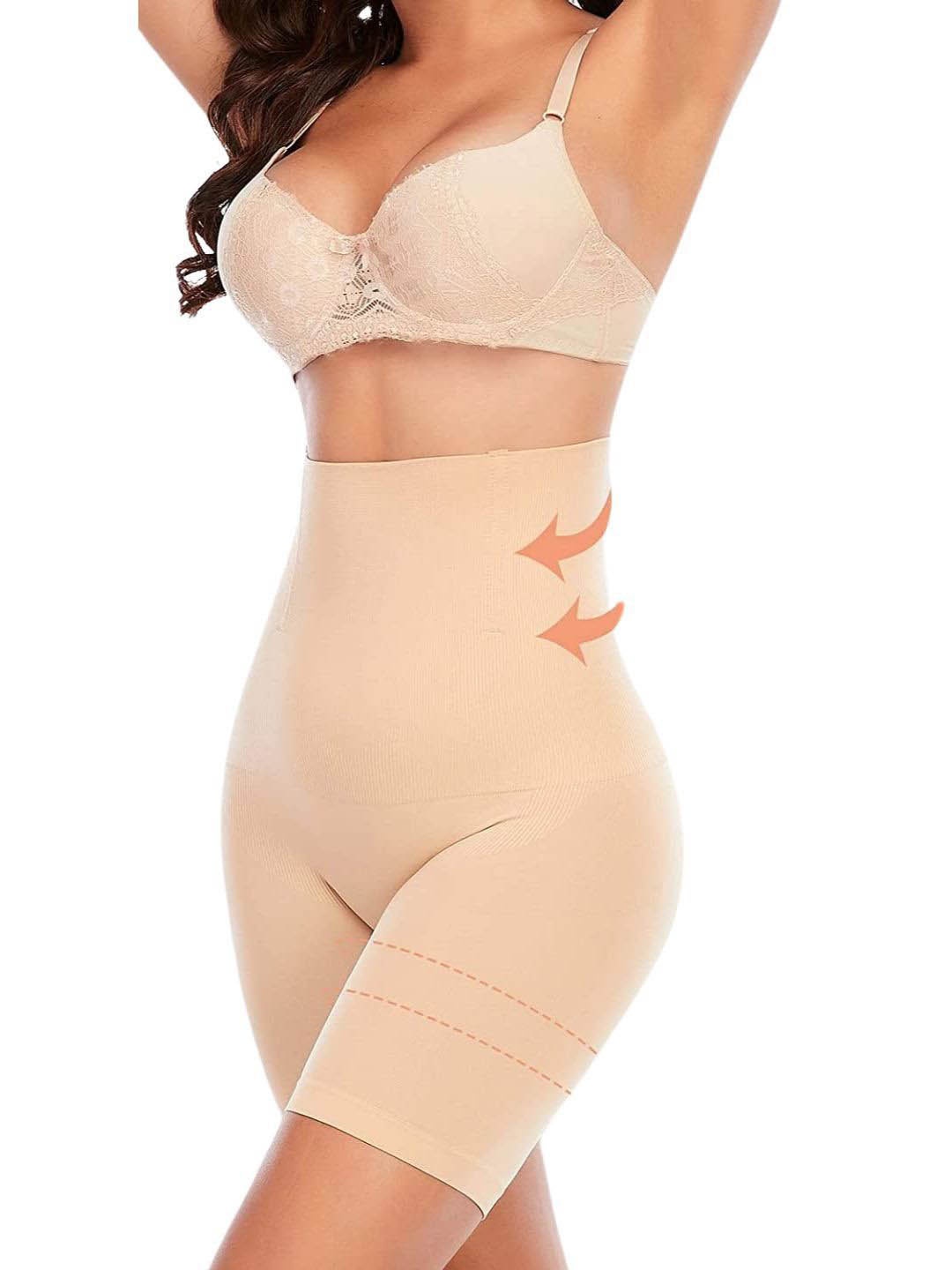 

CareDone Tummy & Thigh Control Body Shapewear, Cream